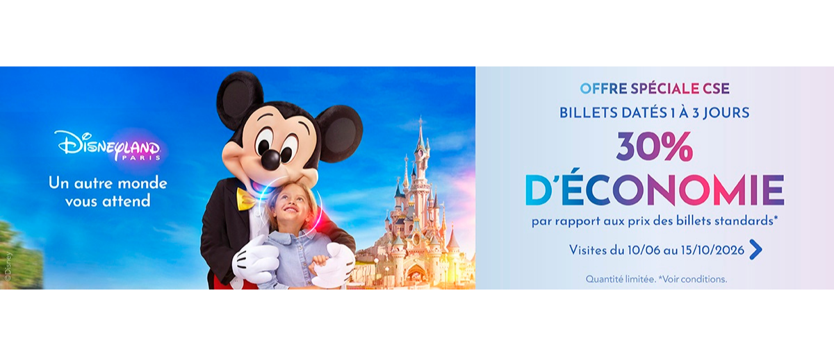 Disneyland Paris – Billet Daté